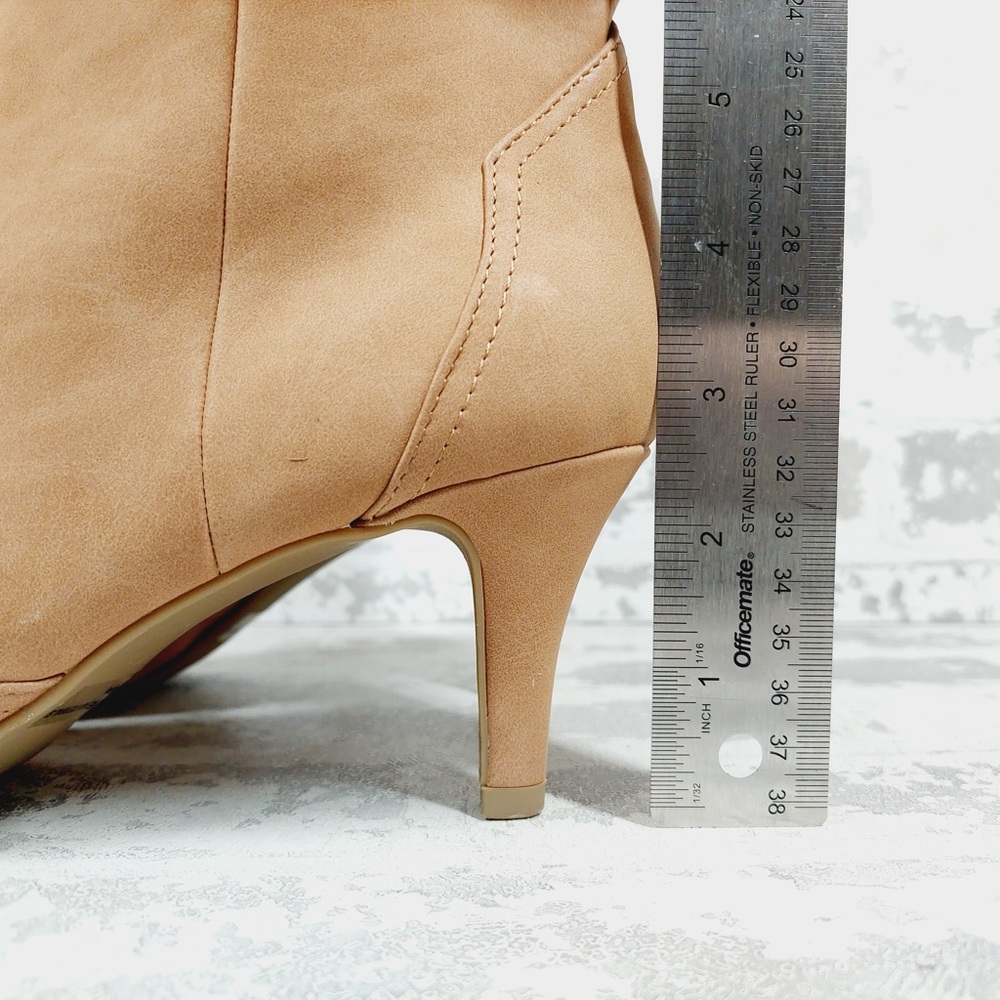 NEW Dolce Vita Apres Western Pointed Sleek Slim Heel Pull-On Cowboy Boots K625 - Picture 2 of 12